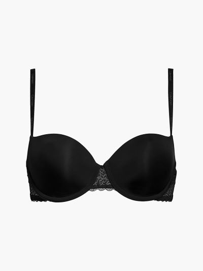 Calvin Klein Underwear HU959225 | Calvin Klein Flirty Balconette Női Melltartó Fekete